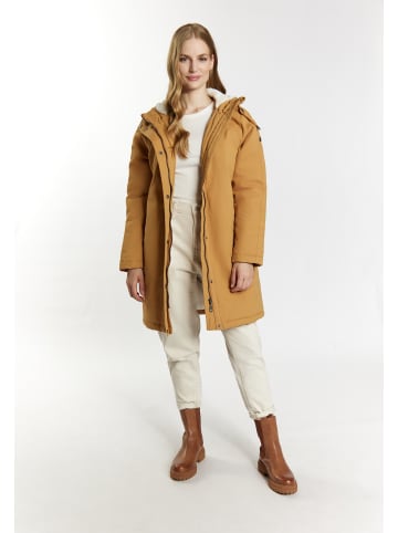 DreiMaster Damen Winterparka in Kamel