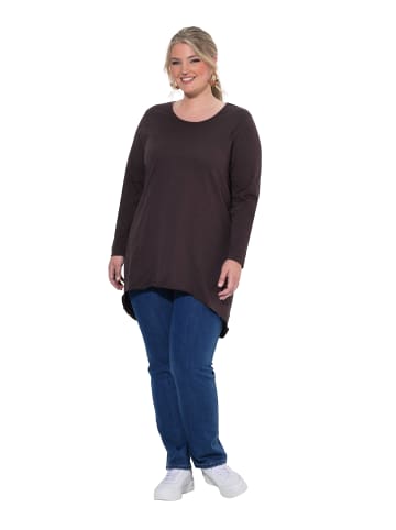 MIAMODA Shirt in mahagoni
