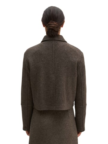Marc O'Polo Overshirt regular in Stone Brown Melange