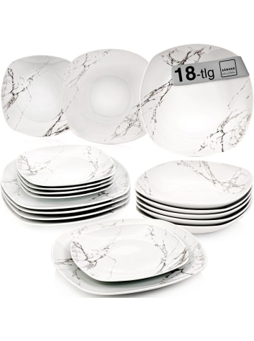 Sänger Tafelservice Bilgola Marmor Design - 18 teilig aus Porzellan