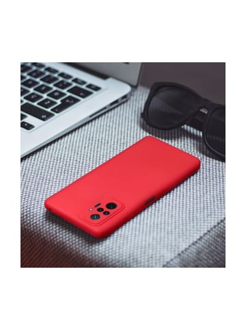 COFI 1453 Soft Hülle für XIAOMI Redmi Note 15 Pro 5G Rot Handyhülle Stoßfest in Rot