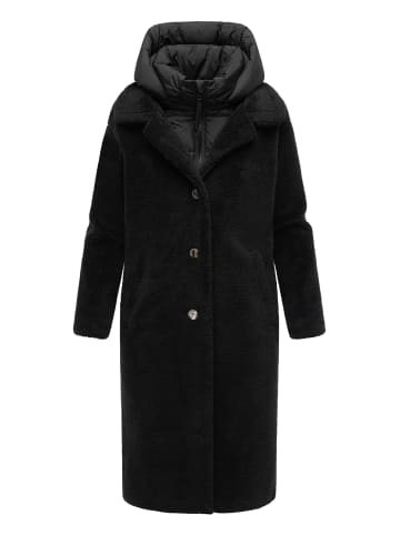 Navahoo Wintermantel Teddyzauber 14 in Black