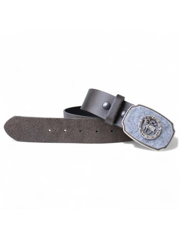 FRONHOFER Trachtengürtel in Trachten-braun