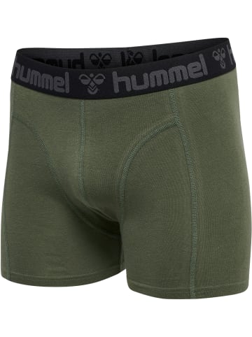 Hummel Boxershorts Hmlmarston 4-Pack Boxers in BLACK/THYME