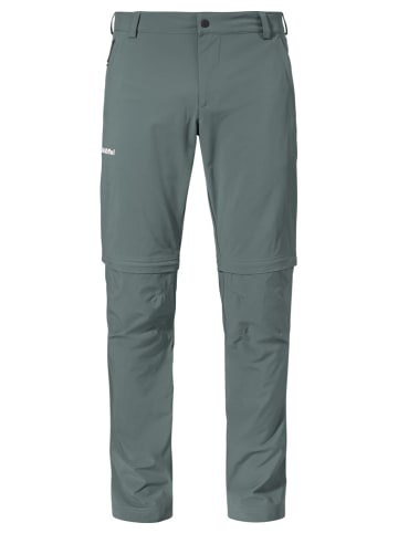 Schöffel Zipp - Off "Pants Folkstone Zip Off" in steel grey