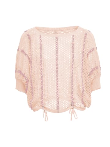 sweeties by leo Strickpullover in Rosélavendel