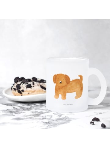 Mr. & Mrs. Panda Teetasse Hund Flauschig ohne Spruch in Transparent