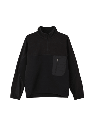 s.Oliver Sweatshirt langarm in Schwarz