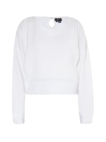 faina Strick Pullover in Weiss