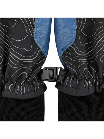 Kessler Sport Hafjell Handschuhe Leder in black-blue