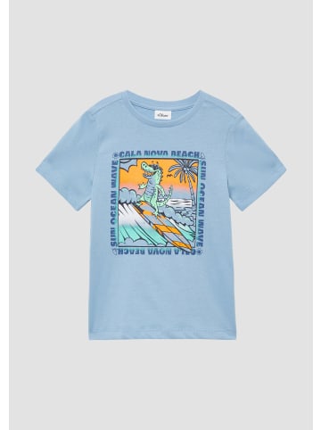 s.Oliver T-Shirt in 5312_himmelblau
