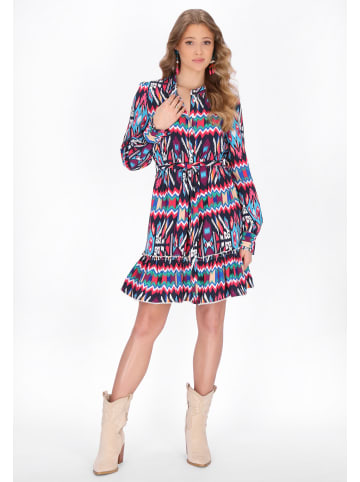 IZIA Women Dress in pink multicolor