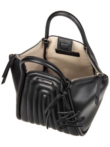 Karl Lagerfeld Handtasche K/Wellen Tote in Black