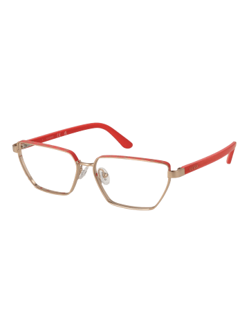 Guess Damen Optische Fassungen Katzenauge Gold