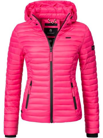 Marikoo Steppjacke Samtpfote in Pink