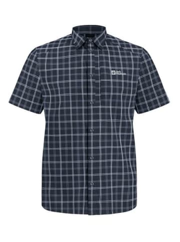 Jack Wolfskin Funktionshemd NORBO S|S SHIRT M in Blau