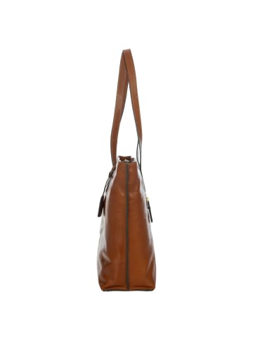 BRIC`s Volterra - Shopper L 35 cm in tabacco