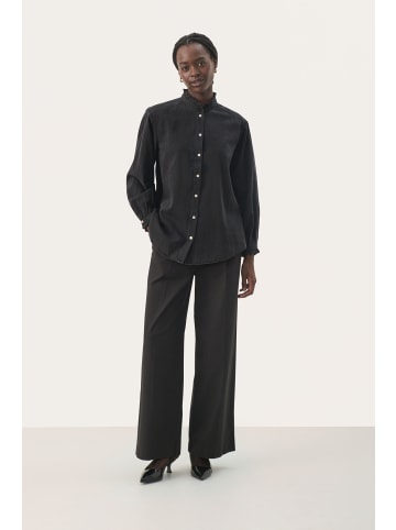 PART TWO Jeanshemd FerahPW in Washed Black Denim