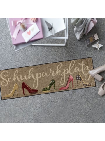 Salonloewe Fußmatte in taupe-bunt