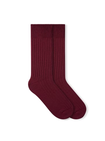 von Jungfeld Socken Merino in Ruby Red