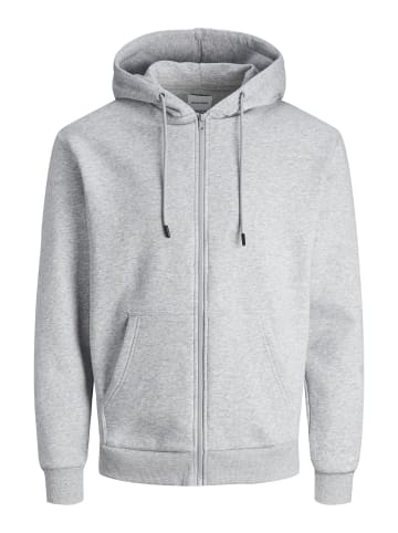 Jack & Jones Kapuzenjacke in Light Grey Melange