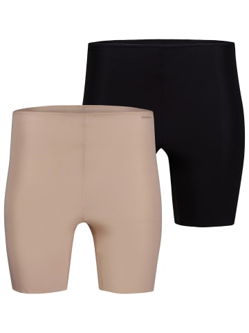 Skiny Shorts Modal Invisible in black-beige