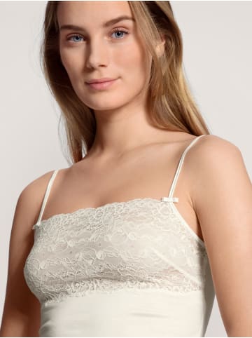 Calida Spaghetti-Top in alabaster crème