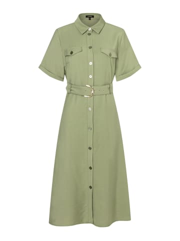 More & More Hemdblusenkleid in pale olive green