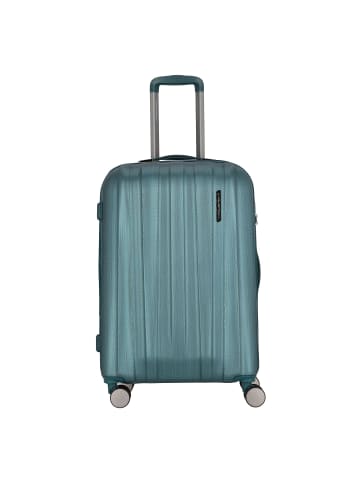 Polestream Moonrock 4 Rollen Trolley 69 cm mit Dehnfalte in deepsea green brushed