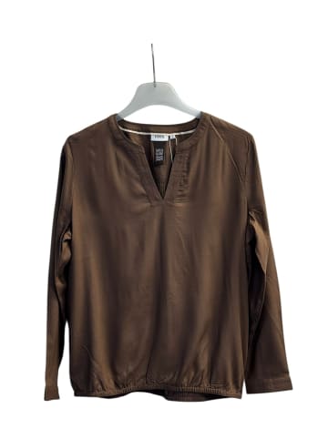 Cecil TOS Corduroy Blouse in Pearl Beige