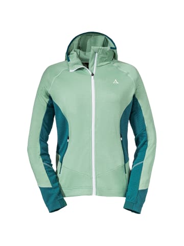 Schöffel W FLEECE HOODY FORILLON in Grün