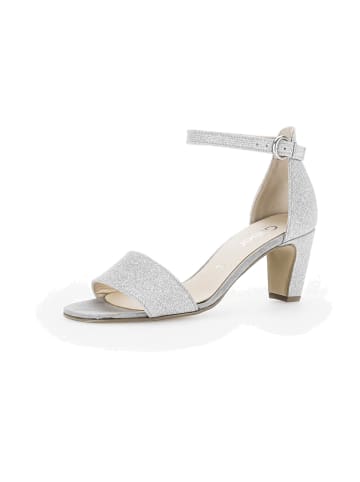 Gabor Riemchensandaletten in Silber