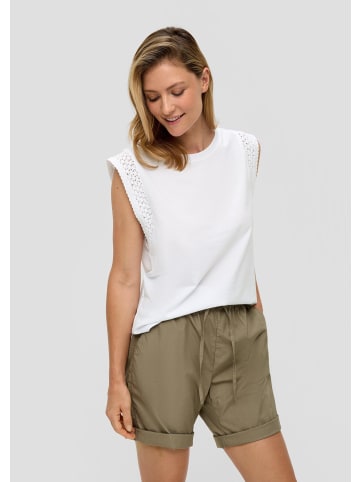 s.Oliver T-Shirt in 0100_weiß