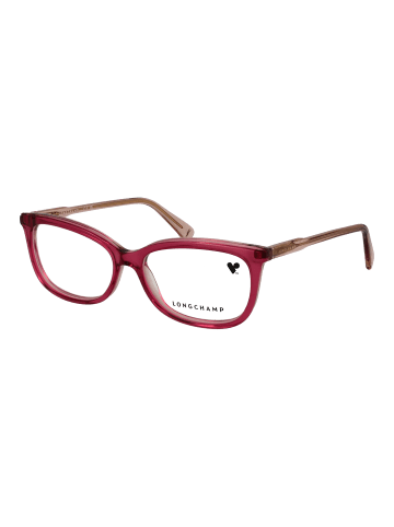 Longchamp Frauen Optische Fassungen Rechtwinklig Rose