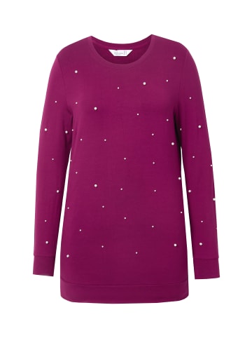 MIAMODA Sweatshirt in purpur
