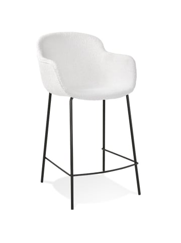 KADIMA DESIGN Barhocker 65 cm sitzhöhe | ergonomisch mit rückenlehne & fußstütze