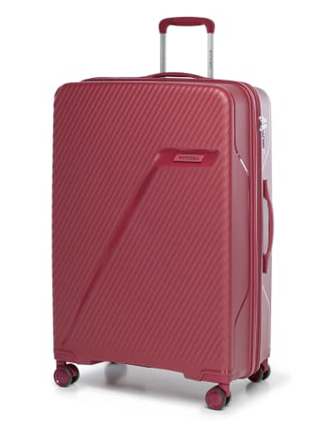 Wittchen LARGE SUITCASE FROM POLYPROPYLENE in Bordeaux