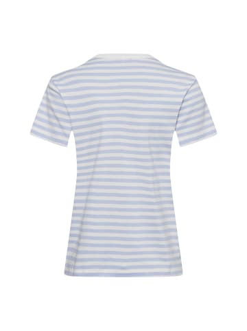 Marie Lund T-Shirt in hellblau ecru - 0011