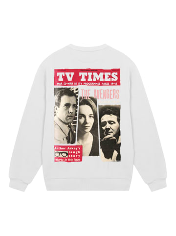 F4NT4STIC Sweatshirt TV Times The Avengers 1961 Cover in off-white