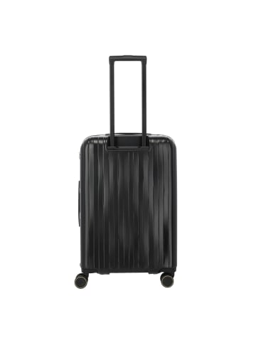 travelite Barbara Novelty 4 Rollen Kofferset 3-teilig mit Dehnfalte black