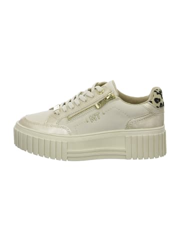 Marco Tozzi Plateau Sneaker in Beige