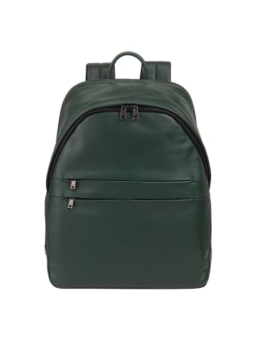 DuDu New York Daypack Leder 41 cm Laptopfach in mangrove