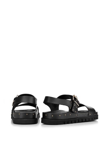 Wittchen Damenschuhe Sandalen Aus Leder Mit Nieten in Black