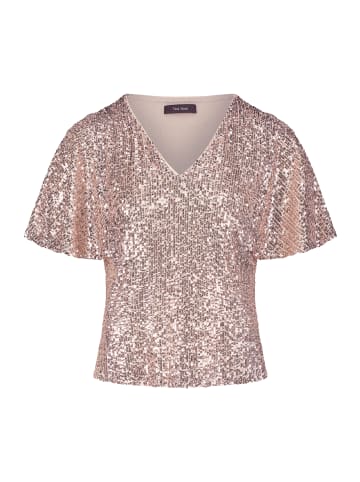 Vera Mont Blusenshirt kurzarm in Cream/Gold