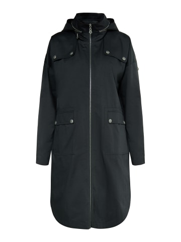 DreiMaster Damen Parka in Schwarz