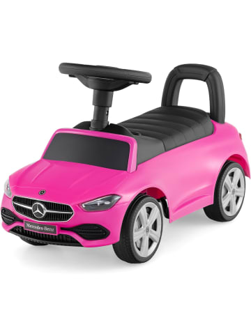 COSTWAY Rutschfahrzeug mit Stauraum unter dem Sitz in Rosa