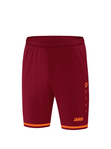 Jako Trainingsshorts Striker 2.0 in rot / neonorange