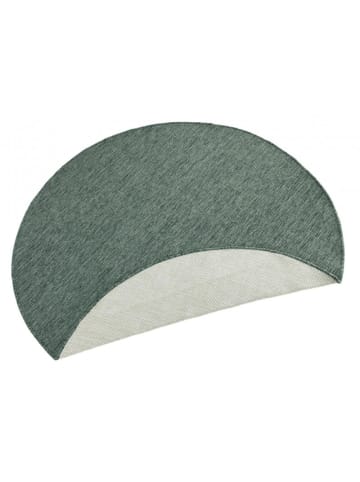 NORTHRUGS In- & Outdoor Wendeteppich Uni Miami grün