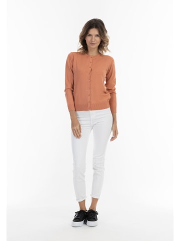 usha BLUE LABEL Damen Cardigan in Koralle