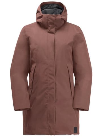 Jack Wolfskin Mantel, Funktionsjacke SALIER COAT in Braun